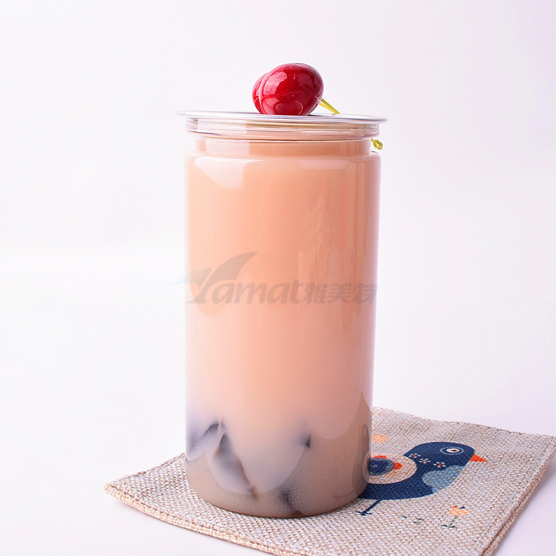 400ml Square Plastic Disposable Beverage Bottle