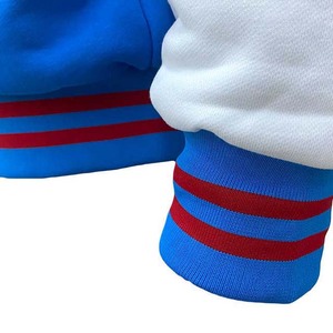 เสื้อแจ็กเก็ตบอมเบอร์กันลมมีปกตั้งมีตัวอักษรสีตามสั่ง - Product Image 6