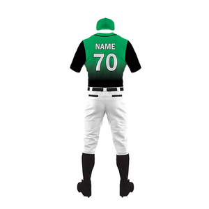 Vêtements de sport entièrement personnalisés uniforme de baseball meilleure qualité conception de logo personnalisé nouveaux ensembles de maillot et de pantalons de baseball avec service OEM - Product Image 3