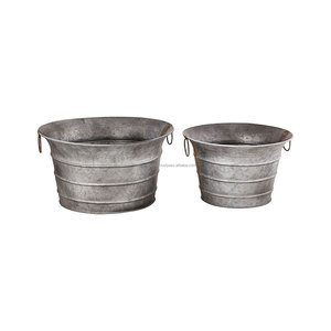 Decoración del hogar, maceta de metal de hierro, nuevo diseño hecho a mano, decoración de pared para el hogar y el jardín, maceta, restaurante de Hotel a precio barato - Product Image 5
