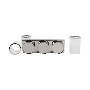 Silver Metal Candle <b>Holder</b> <b>Glass</b> Candle <b>Holders</b> Lanterns Candlestick with Metal Aluminium Taper <b>Holder</b> for Home Decoration - Product Image 5