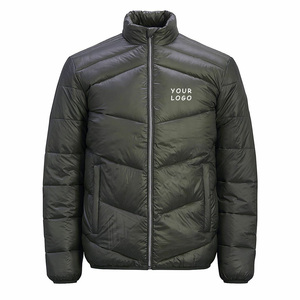 Doudoune pour homme Hiver chaud 100% Polyester Doudoune avec capuche et bulle Coton Imperméable de qualité supérieure et design - Product Image 4