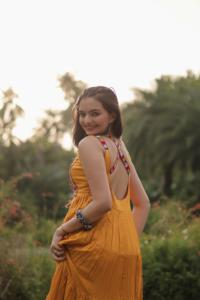 ชุดงานแฟนซีของ kutchi gamthi 14กก. ผ้าเรยอนสำหรับสตรีชุดใส่ไปปาร์ตี้ - Product Image 5