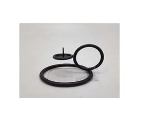 Vente en gros de bougeoir décoratif en fer pour mariage bougeoir au design de luxe de couleur noire mate pour la décoration de mariage personnalisée - Product Image 1