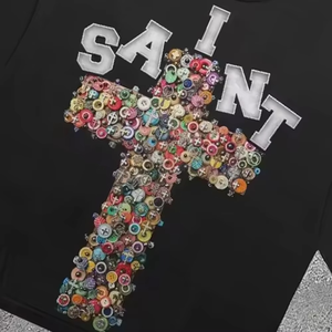 Camiseta informal de gran tamaño de 200 gramos para hombre, Camiseta de algodón 100% de alta calidad, camiseta de calle de diseño sólido para hombre - Product Image 4