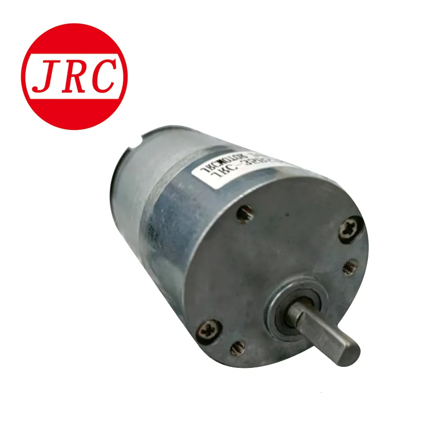 JRC電動ギアモーター50RPM500520528DCモーター (35MMギアボックス付き) 9V12V24Vマイクロギアモーター