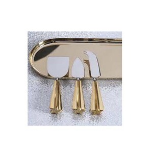 ชุดมีดหั่นชีสด้ามไม้แข็งสั้นตัดเนยขนาดเล็ก - Product Image 2