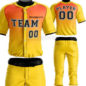 2025 Venta caliente Uniforme de béisbol Mejor precio disponible Uniforme de béisbol ligero - Product Image 6