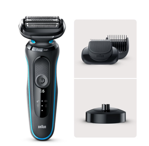 Maquinilla de afeitar eléctrica Braun Series 9 Pro para hombres con estación limpia, afeitadora recargable en seco y húmedo, 9465cc, metal noble - Product Image 5