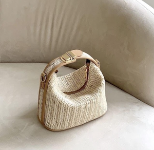 Bolsas de algas marinas artesanales hechas de Jacinto natural para mercados éticos y ecológicos - Product Image 1