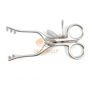 Retractor de Gancho para Heridas Weitlaner de Acero Inoxidable de Alta Calidad, Punta Roma, 11 cm, 2x3, Separador Quirúrgico de Precisión - Product Image 4