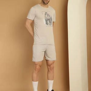 Low Price Men Short Set Fitness Wear Summer Casual Men Shorts and T Shirt Men 2 Pieces Twin Set for Sale in <b>Bulk</b> Quantity - Product Image 3