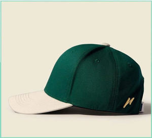 Casquette de baseball unisexe en velours côtelé BC05 à 6 panneaux avec tissu respirant et imperméable, design bicolore, texture douce et premium, tendance - Product Image 6