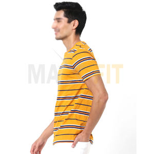 Camiseta de cuello redondo personalizada de buena calidad con mejor diseño 2025, camisetas informales de buena calidad con diseño personalizado - Product Image 3