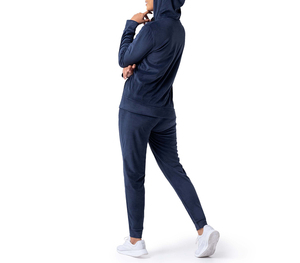 Service OEM Survêtement décontracté d'hiver pour femme, motif uni, 100% coton, anti-UV, doublure polaire coupe-vent, vente chaude - Product Image 2