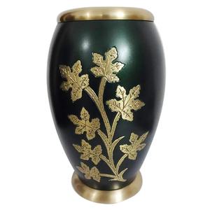 Venta directa de fábrica de La India Urna funeraria hecha a mano de aluminio de alta calidad Tarro de cremación moderno Capacidad de 5-15L Mejor precio Único - Product Image 5