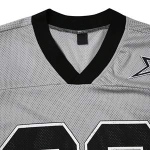 Maillot de football en tissu polyester respirant et confortable, logo et numéro d'équipe personnalisés, maillot de club sportif sublimé - Product Image 3