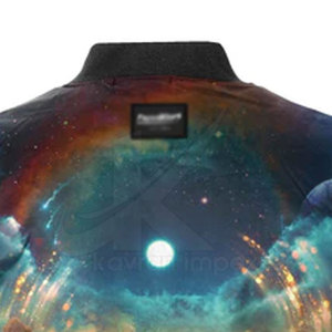 Fashion Clothing <b>Windproof</b> Sublimation Bomber Jacket for Men Street Wear New Design Men Bomber Jacket - Product Image 6