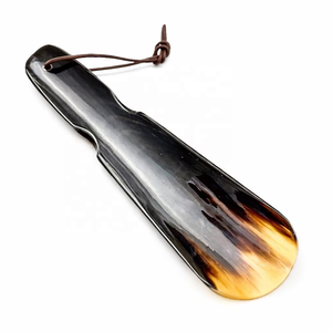 Chausse-pied en corne de buffle de qualité supérieure, fait main, naturel, durable, finition lisse, écologique, aide à la chaussure de luxe, design ergonomique, cadeau - Product Image 1