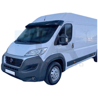 Pare-soleil en plastique ABS noir pour véhicules utilitaires, camping-car, pièces détachées pour Ducato 2014 et après
