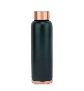 Bouteille d'eau en cuivre potable saine | Pure, étanche, faite à la main | Améliore l'immunité | Sans BPA et écologique - Product Image 4