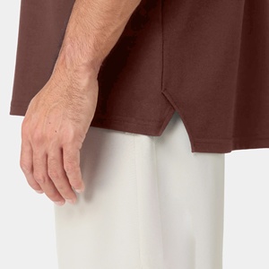 เสื้อยืดออกกำลังกายผู้ชาย NEW Muscle Fitness แขนสั้น คอกลม ผ้าโพลีเอสเตอร์ 100% ระบายอากาศได้ดี ปรับแต่งได้ ลายพิมพ์ด้านหน้าสำหรับออกกำลังกาย - Product Image 6