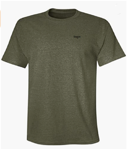 T-shirts pour hommes 100% coton, impression numérique unie, logo personnalisé, qualité supérieure, en provenance du Bangladesh - Product Image 1