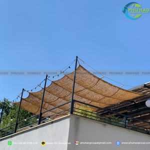 Filet en fibres végétales de coco utilisé pour prévenir la dégradation des terres et soutenir la végétation dans les projets de restauration - Product Image 6