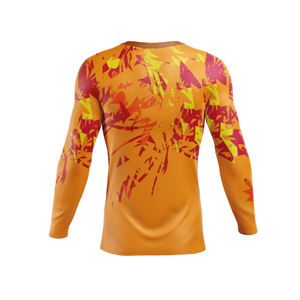 เสื้อรัดกล้ามเนื้อพิมพ์ลายโลโก้ตามสั่ง ผ้าสแปนเด็กซ์ สำหรับเล่นเซิร์ฟ ดำน้ำ ชุดแรชการ์ด BJJ ยูนิฟอร์ม เสื้อเบสเลเยอร์แบบยูนิเซ็กซ์ ชุดแรชการ์ด MMA - Product Image 2