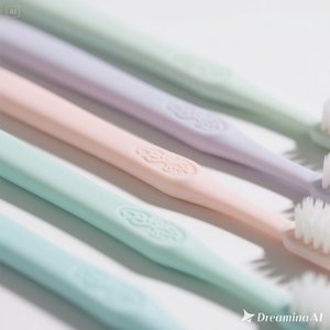 Brosse à dents de type ruberize Couleur assortie 100 boîte Personnaliser - Product Image 2