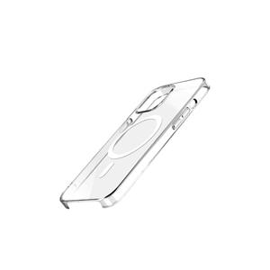 Coque arrière en silicone premium Netzy SAFA avec chargement magnétique sans fil transparente pour iPhone 15 Pro - Product Image 2