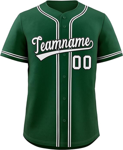 Maillots de baseball personnalisés avec logo imprimé en sérigraphie, chemises unisexes, service OEM, vêtements de sport légers, séchage rapide, respirants - Product Image 6