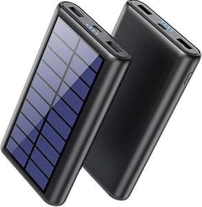 10000mAh High-Capacity Waterproof Solar Power Bank 20W Wireless Charging LED Light Hand Crank Generator Laptop Outdoor Emergency - Product Image 3