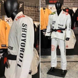 Couleur blanche personnalisée BJJ Gi Jiu Jitsu Kimono 450 GSM Coton Arts Martiaux Judo Costume Kimono Judo Gi pour l'entraînement et la compétition - Product Image 5