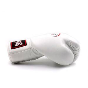 Guantes de Boxeo Profesionales Gemelos de Alta Calidad, Transpirables, con Absorción de Humedad, Cierre de Cordones para Soporte de Muñeca, Personalizables - Product Image 6