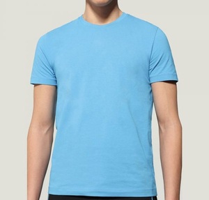 T-shirt de luxe surdimensionné à col en O pour hommes, en polyester 100 coton, coupe ajustée, prix de gros bon marché de Factorydi - Product Image 5