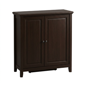 Essence Cole 4-Door <b>Shoe</b> Rack MDF Wood Foldable <b>Storage</b> Cabinet for Home Office Living Room Apartment Entryway - Product Image 1