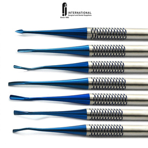 Vente chaude 7 pièces acier dentaire racine ascenseur PDL ensemble d'outils périotome racine extraction Instrument vente chaude dentaire luxation - Product Image 3