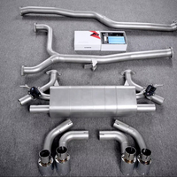Pour BMW 6 630GT 2018, échappement arrière à soupapes, embout quadruple, acier inoxydable 304, silencieux