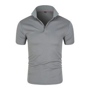 Vente en gros de polos de golf décontractés à manches courtes pour hommes, en pur coton de haute qualité, avec nouveau design sur mesure - Product Image 2