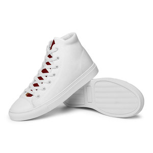 Scarpe da Passeggio Alte in Tela Leggera da Uomo, Traspiranti e Comode per Primavera, Estate e Autunno con Suola in EVA e Rete - Product Image 4