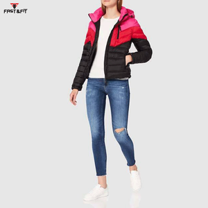 Vestes matelassées pour femmes de haute qualité, design personnalisé, vente chaude, nouveau style, longues, en coton, imperméables, respirantes, légères, en vente - Product Image 3