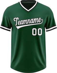 Ropa de béisbol y softbol de diseño único del fabricante superior, ropa deportiva de talla grande de alta calidad para adultos, conjunto de uniforme ajustable - Product Image 3