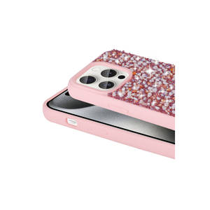 เน็ตซี่ ซาฟา ลิเนีย ซีรีส์เคสโทรศัพท์หรูหราประดับด้วยไรน์สโตนสำหรับไอโฟน 15 โปร 13 โปรแม็กซ์ 11 โปร 8 พลัส - Product Image 4