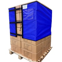 Fabrieks prijs PE/PVC palletwikkelneth, zachte beschermende verpakkingszak voor rijstproducten, milieuvriendelijk, wateroplosbaar