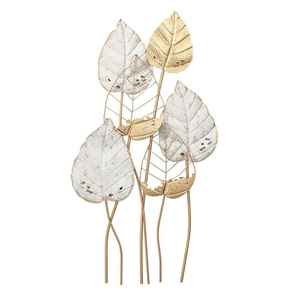 Fantaisie luxe haute finition tentures murales en métal décoration murale en aluminium Art mural pour la maison hôtel salon luxe fait à la main - Product Image 2