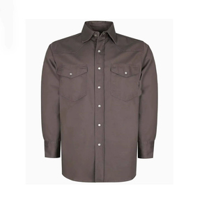 Vêtements de travail ignifuges Chemise de travail à manches longues FR pour soudeurs Chemise de travail FR à manches longues personnalisée durable à haute visibilité - Product Image 2