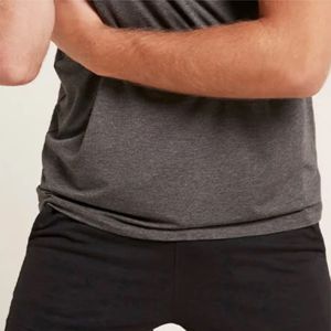 Men's Lightweight Short Sleeve Crew Neck Tee - Ideal for Sports, Moisture-<b>Wicking</b> and Breathable Fabric - Product Image 6