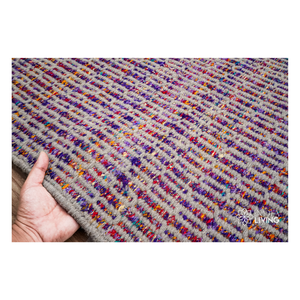 Handmade Wool Handwoven <b>Rug</b> with Modern and Traditional Patterns for Living Room, Bedroom, Dining Room and Home Decor - Product Image 4