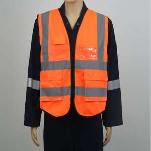 Chaleco de seguridad Protector de alta calidad y bajo precio con cinta reflectante - Product Image 2